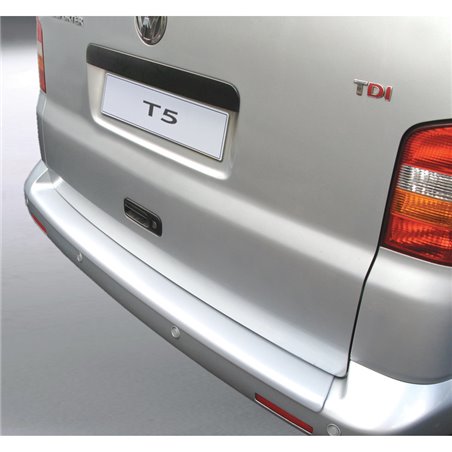 Protection de seuil arrière (ABS) sur mesure pour Volkswagen Transporter T5 2003-2012 Argent Protection de seuil arrière (ABS) sur mesure pour Volkswagen Transporter T5 2003-2012 Argent