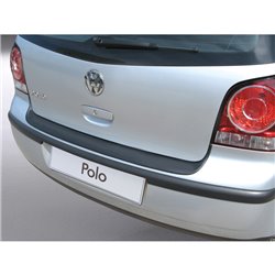 Protection de seuil arrière (ABS) sur mesure pour Volkswagen Polo 9N/9N2 Noir