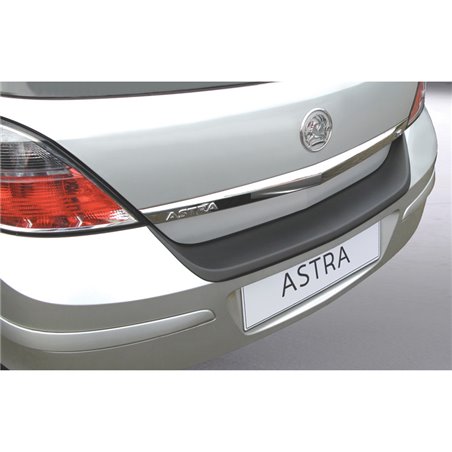 Protection de seuil arrière (ABS) sur mesure pour Opel Astra H 5 portes excl. VXR/GSi/OPC Noir