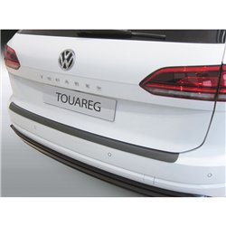 Protection de seuil arrière (ABS) sur mesure pour Volkswagen Touareg (CR7) 2018- Noir