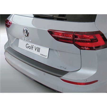 Protection de seuil arrière (ABS) sur mesure pour Volkswagen Golf VIII (CD) Variant 2020- incl. GTI & R Noir