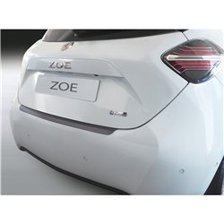 Protection de seuil arrière (ABS) sur mesure pour Renault Zoe II 2019- Noir