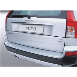 Protection de seuil arrière (ABS) sur mesure pour Volvo XC90 (pour pare-chocs avec peinture) Argent