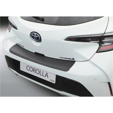 Protection de seuil arrière (ABS) sur mesure pour Toyota Corolla HB 5-portes 2019- Noir Protection de seuil arrière (ABS) sur mesure pour Toyota Corolla HB 5-portes 2019- Noir