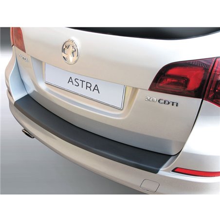 Protection de seuil arrière (ABS) sur mesure pour Opel Astra J Sports Tourer 2010-2012 Noir Protection de seuil arrière (ABS) sur mesure pour Opel Astra J Sports Tourer 2010-2012 Noir