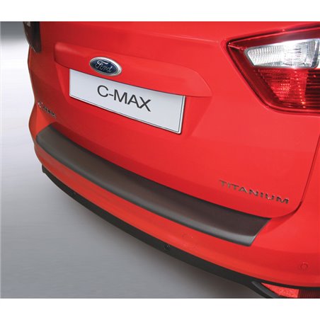 Protection de seuil arrière (ABS) sur mesure pour Ford C Max 2010-2015 Noir Protection de seuil arrière (ABS) sur mesure pour Ford C Max 2010-2015 Noir