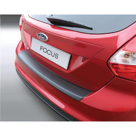 Protection de seuil arrière (ABS) sur mesure pour Ford Focus 5 portes 2012-2015 Noir Protection de seuil arrière (ABS) sur mesure pour Ford Focus 5 portes 2012-2015 Noir