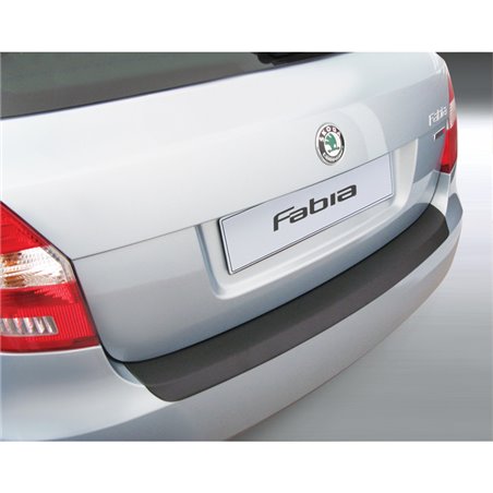 Protection de seuil arrière (ABS) sur mesure pour Skoda Fabia 5 portes 2010-2014 Noir Protection de seuil arrière (ABS) sur mesure pour Skoda Fabia 5 portes 2010-2014 Noir