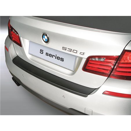 Protection de seuil arrière (ABS) sur mesure pour BMW Série 5 F10 Sedan 2010-2016 'M-Sport' Noir Protection de seuil arrière (ABS) sur mesure pour BMW Série 5 F10 Sedan 2010-2016 'M-Sport' Noir