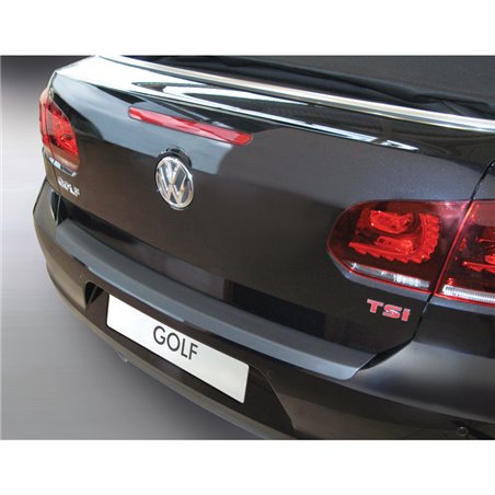 Protection de seuil arrière (ABS) sur mesure pour Volkswagen Golf VI Cabrio 2011- Noir Protection de seuil arrière (ABS) sur mesure pour Volkswagen Golf VI Cabrio 2011- Noir