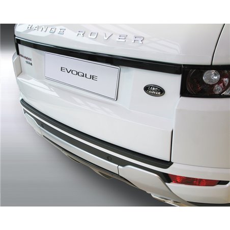 Protection de seuil arrière (ABS) sur mesure pour Landrover Evoque 5 portes 2011-2019 Noir Protection de seuil arrière (ABS) sur mesure pour Landrover Evoque 5 portes 2011-2019 Noir