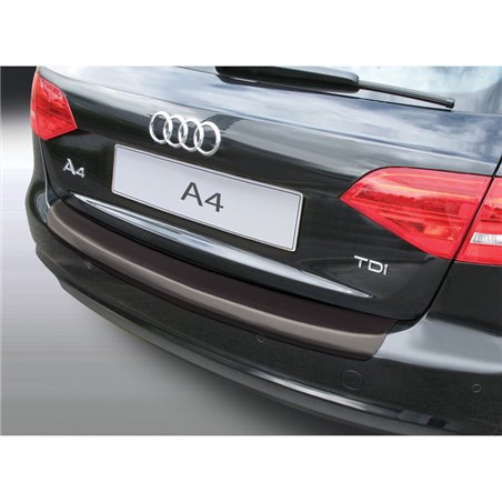 Protection de seuil arrière (ABS) sur mesure pour Audi A4 Avant 2012-2015 (excl. S4) Noir Protection de seuil arrière (ABS) sur mesure pour Audi A4 Avant 2012-2015 (excl. S4) Noir