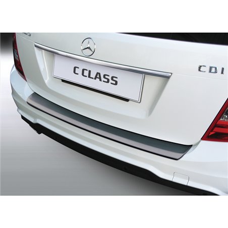 Protection de seuil arrière (ABS) sur mesure pour Mercedes Classe-C W204 Estate 2011-2014 Noir Protection de seuil arrière (ABS) sur mesure pour Mercedes Classe-C W204 Estate 2011-2014 Noir