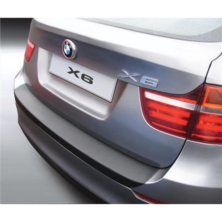 Protection de seuil arrière (ABS) sur mesure pour BMW X6 E71 2012-2014 Noir Protection de seuil arrière (ABS) sur mesure pour BMW X6 E71 2012-2014 Noir