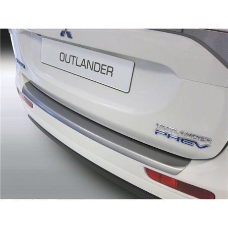 Protection de seuil arrière (ABS) sur mesure pour Mitsubishi Outlander 9/2012-9/2015 Look 'Alu Brossé' Protection de seuil arrière (ABS) sur mesure pour Mitsubishi Outlander 9/2012-9/2015 Look 'Alu Brossé'