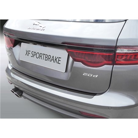 Protection de seuil arrière (ABS) sur mesure pour Jaguar XF Sportbrake 2017- Noir Protection de seuil arrière (ABS) sur mesure pour Jaguar XF Sportbrake 2017- Noir