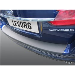 Protection de seuil arrière (ABS) sur mesure pour Subaru Levorg 2015- Noir