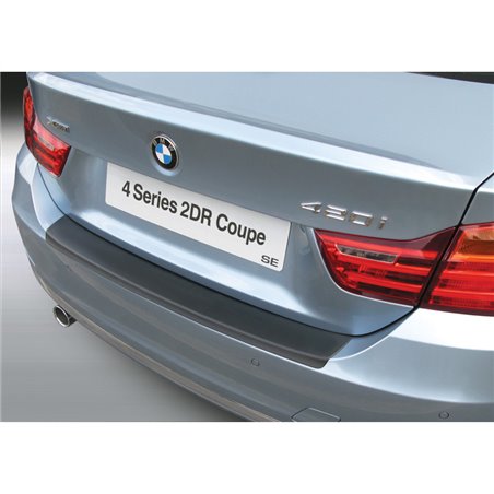 Protection de seuil arrière (ABS) sur mesure pour BMW Série 4 F32 SE/ES/Sport/Luxury 7/2013- Noir Protection de seuil arrière (ABS) sur mesure pour BMW Série 4 F32 SE/ES/Sport/Luxury 7/2013- Noir