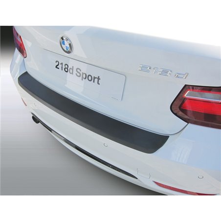 Protection de seuil arrière (ABS) sur mesure pour BMW Série 2 F22 SE/Luxury/Sport 4/2014- Noir Protection de seuil arrière (ABS) sur mesure pour BMW Série 2 F22 SE/Luxury/Sport 4/2014- Noir