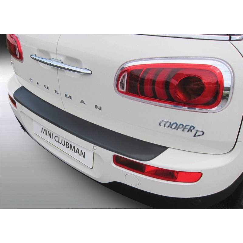 Protection de seuil arrière (ABS) sur mesure pour Mini Clubman F54 11/2015- Noir