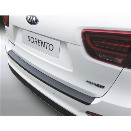 Protection de seuil arrière (ABS) sur mesure pour Kia Sorento III (UM) Facelift 2017-2020 Noir Protection de seuil arrière (ABS) sur mesure pour Kia Sorento III (UM) Facelift 2017-2020 Noir