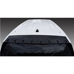 RGM Becquet de toit sur mesure pour Volkswagen ID.Buzz 2022- (Bus/Cargo) (modèles avec hayon arrière) - Noir (ABS)