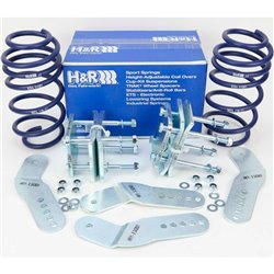 Ressorts d'abaissement H&R sur mesure pour Volkswagen Caddy/Life 2WD à partir de 1131kg AV Charge 2004- AV40/AR60mm