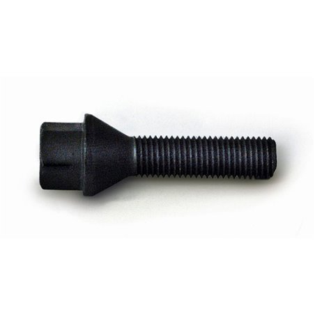 Boulon de roue H&R conique M12x1.50 - Longueur 30mm - Noir Boulon de roue H&R conique M12x1.50 - Longueur 30mm - Noir