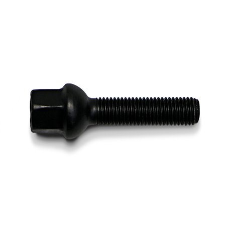 Boulon de roue H&R sphérique R12 M12x1.50 - Longueur 40mm - Noir (p.e. sur mesure pour Mercedes) Boulon de roue H&R sphérique R12 M12x1.50 - Longueur 40mm - Noir (p.e. sur mesure pour Mercedes)