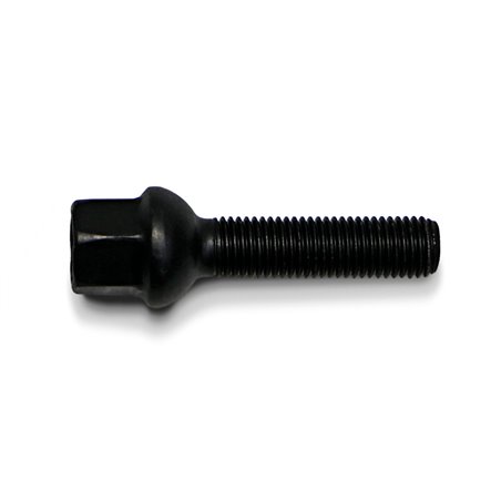 Boulon de roue H&R sphérique R12 M12x1.50 - Longueur 47mm - Noir (p.e. sur mesure pour Mercedes) Boulon de roue H&R sphérique R12 M12x1.50 - Longueur 47mm - Noir (p.e. sur mesure pour Mercedes)
