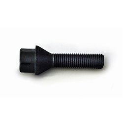 Boulon de roue H&R conique M12x1.50 - Longueur 48mm - Noir
