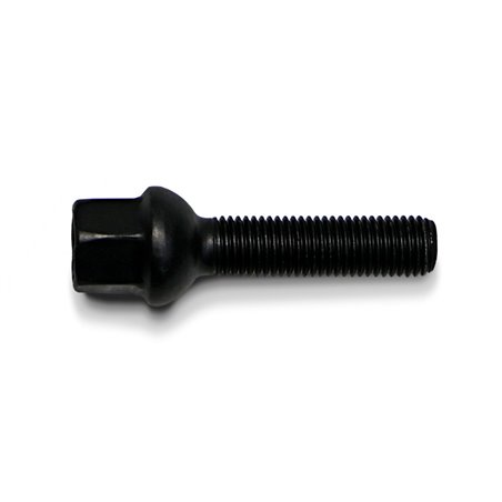 Boulon de roue H&R sphérique R12 M12x1.50 - Longueur 50mm - Noir (p.e. sur mesure pour Mercedes) Boulon de roue H&R sphérique R12 M12x1.50 - Longueur 50mm - Noir (p.e. sur mesure pour Mercedes)