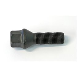 Boulon de roue H&R conique M14x1.25 - Longueur 48mm - Noir
