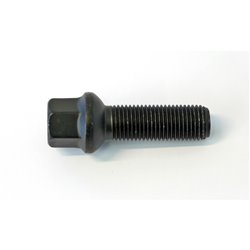 Boulon de roue H&R sphérique R14 M14x1.50 - Longueur 31mm - Noir