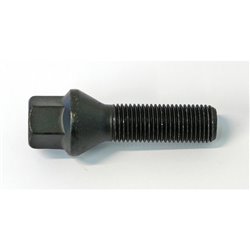Boulon de roue H&R conique M14x1.50 - Longueur 47mm - Noir