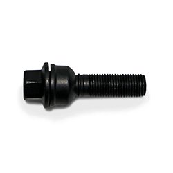 Boulon de roue H&R sphérique avec cône mobile R14 M14x1.50 - Longueur 50mm - Noir (p.e. sur mesure pour Audi Q3, Q5)