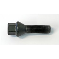 Boulon de roue H&R conique M14x1.50 - Longueur 60mm - Noir