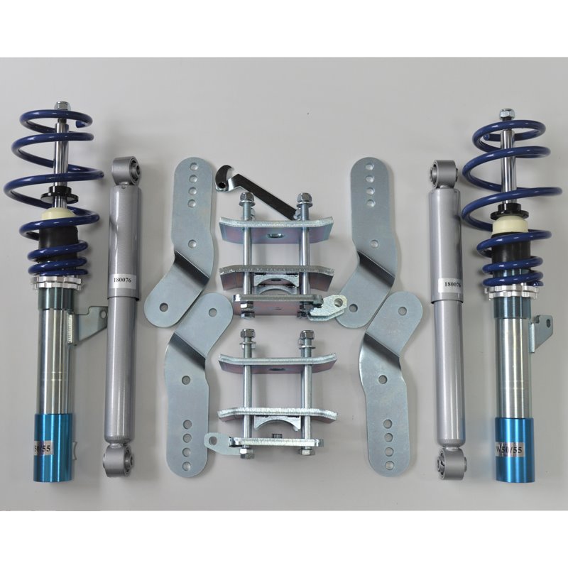 Bonrath Kit Combiné fileté sur mesure pour Volkswagen Caddy III 1.9TDi DSG/2.0TDi/DSG excl. 4-Motion 2004-2015 & Caddy IV 2.0TDi