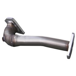 100% Inox Remplacement Catalyseur sur mesure pour Fiat 500 Abarth 1.4T-Jet (135-160cv) 2008- + Cabrio 2010- (Ø48mm)