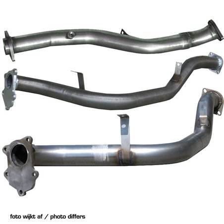 100% Inox Catalyseur Sport (1re Cat) sur mesure pour Subaru Impreza 4WD 2.0 GT-Turbo -2000 (60mm)