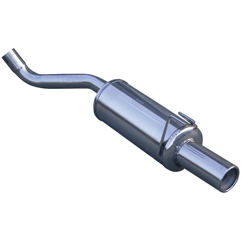 100% Inox Échappement Sport sur mesure pour Alfa Romeo 145 1.6 TS (120cv) 1994-2000 80mm