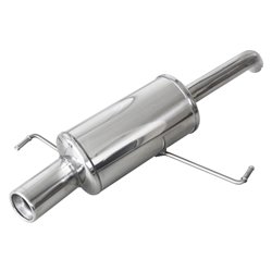 100% Inox Échappement Sport sur mesure pour Alfa Romeo 147 2.0 TS (150cv) 2001- 80mm