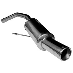 100% Inox Échappement Sport sur mesure pour Alfa Romeo 147 1.9 JTD 2002- 102mm