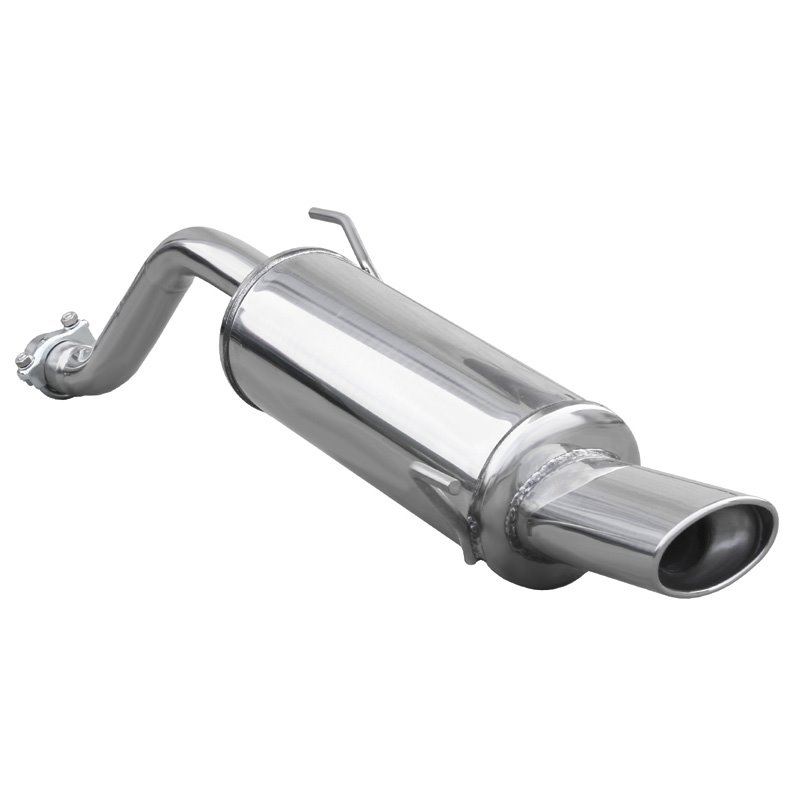 100% Inox Échappement Sport sur mesure pour Alfa Romeo Mito 1.6 JTDm (120cv) 2008- 120x80mm (Ø55mm)