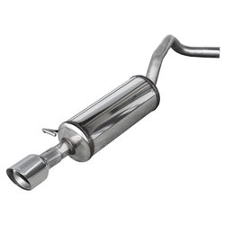 100% Inox Échappement Sport sur mesure pour Audi A1 (8X) 1.6 TDI 90cv 1x102mm Racing