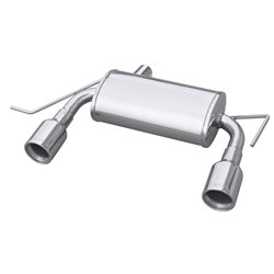 100% Inox Échappement Double sur mesure pour Audi TT 1.8 Tb Quattro (225cv) 1999-2005 Droite/Gauche 102mm (Ø60mm)