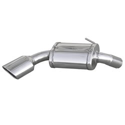 100% Inox Échappement Sport sur mesure pour BMW Série 1 E87 120D 2004- 120x80mm