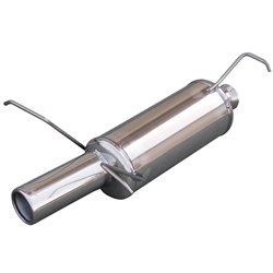 100% Inox Échappement Sport sur mesure pour Citroën AX 1.4 GTi (100cv) 80mm