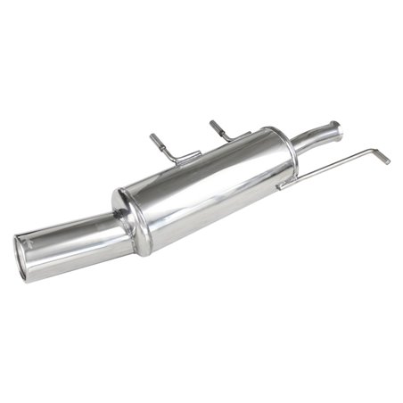 100% Inox Échappement Sport sur mesure pour Citroën C4 1.4 16v (88cv) 2005- 102mm