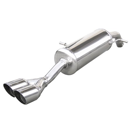 100% Inox Échappement Sport sur mesure pour Citroën DS4 2.0 Hdi 163cv 2011- Ø 55 2x80mm Racing